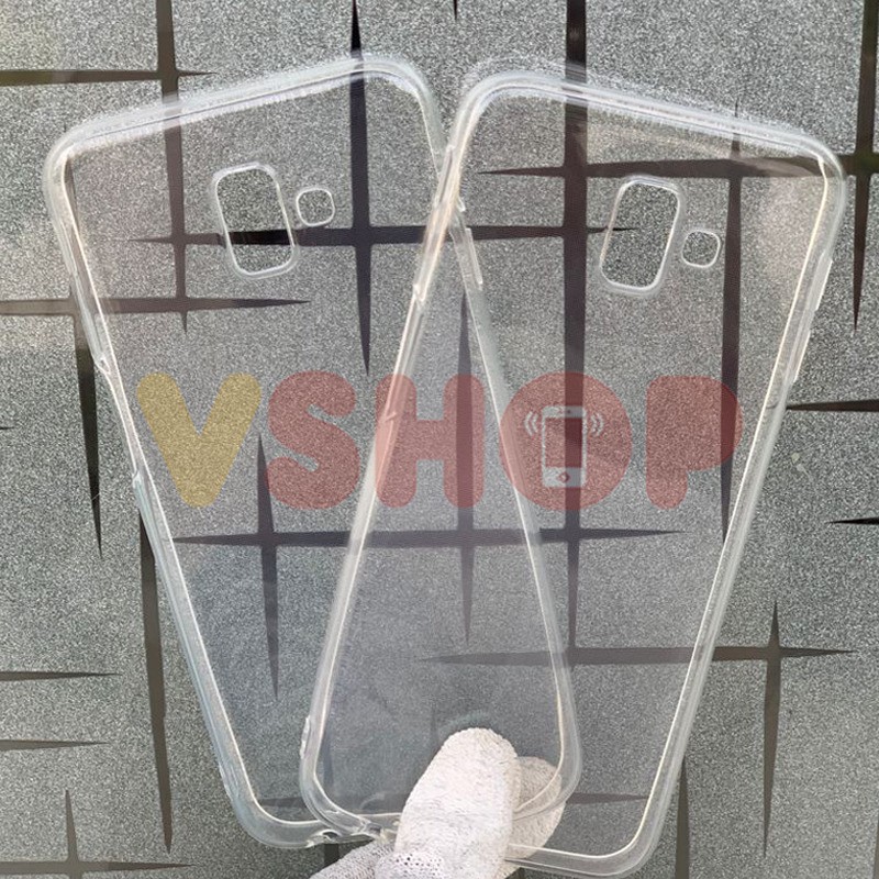 SOFTCASE TRANSPARAN SAMSUNG J6+ J6 PLUS J610 PREMIUM CLEAR SOFT CASE