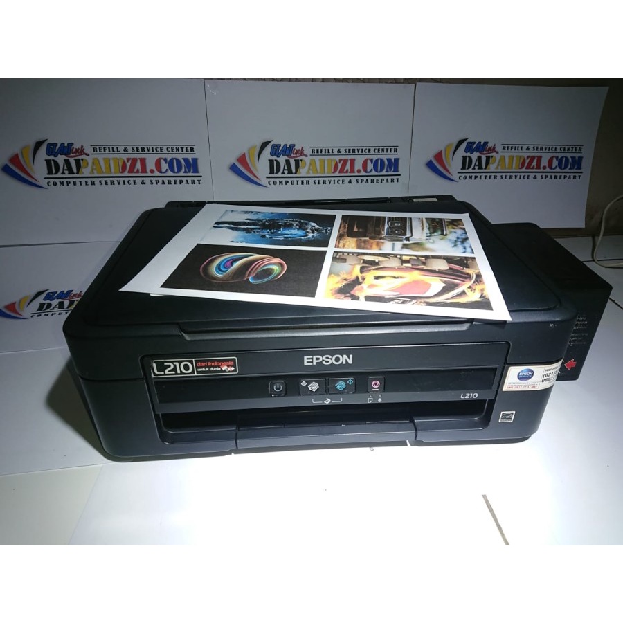 PRINTER EPSON L210 BEKAS RASA BARU