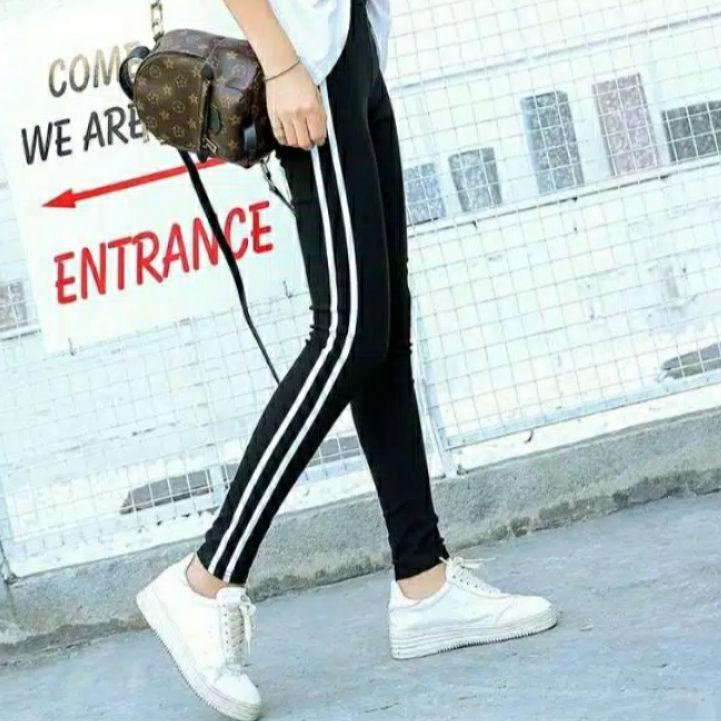 LEGGING IMPORT LIS PUTIH TEBAL /LEGGING IMPORT / LEGGING IMPORT MURAH