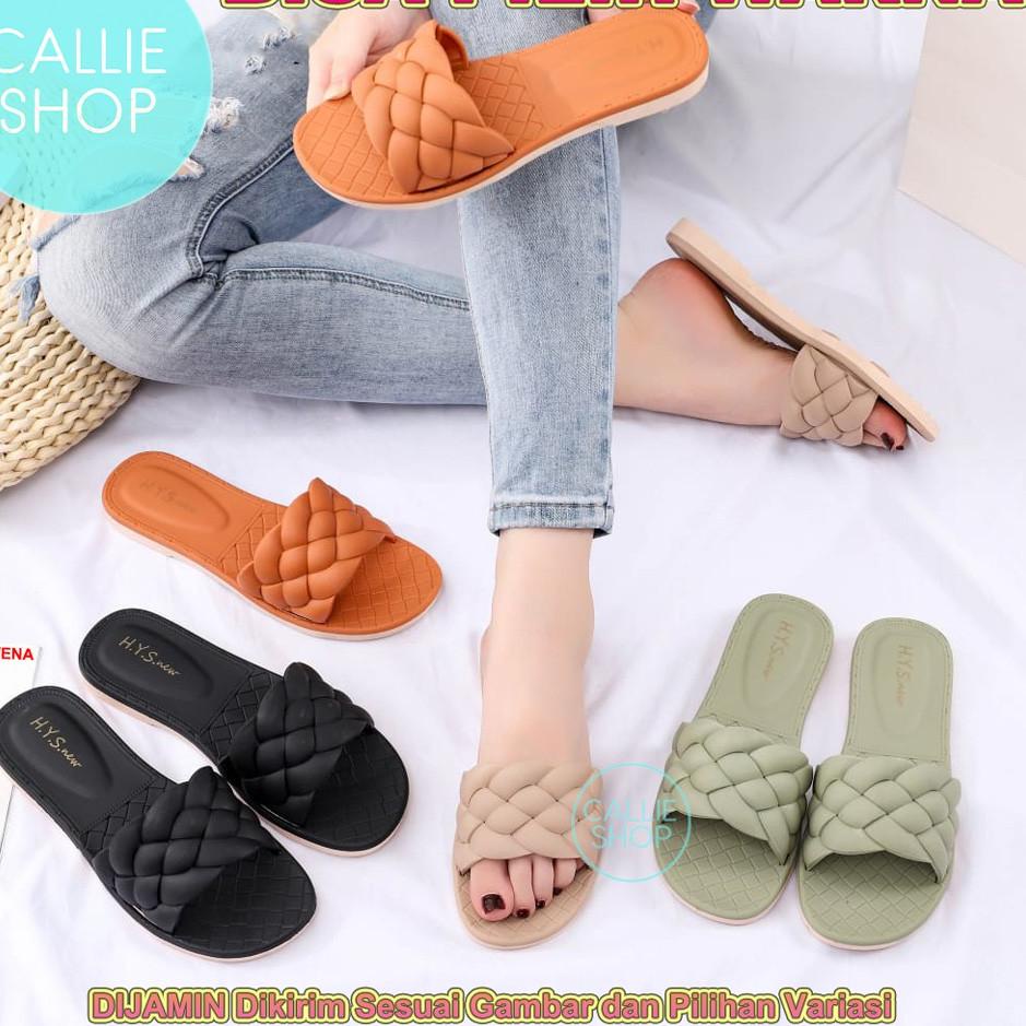 ♠ Sandal Selop Wanita Jelly HYS 2063-2 2132 HYSTAMBANG ♡