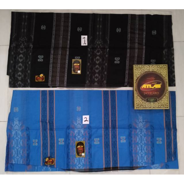 Sarung Atlas Jacquard Classic/Songket Gold A Eceran