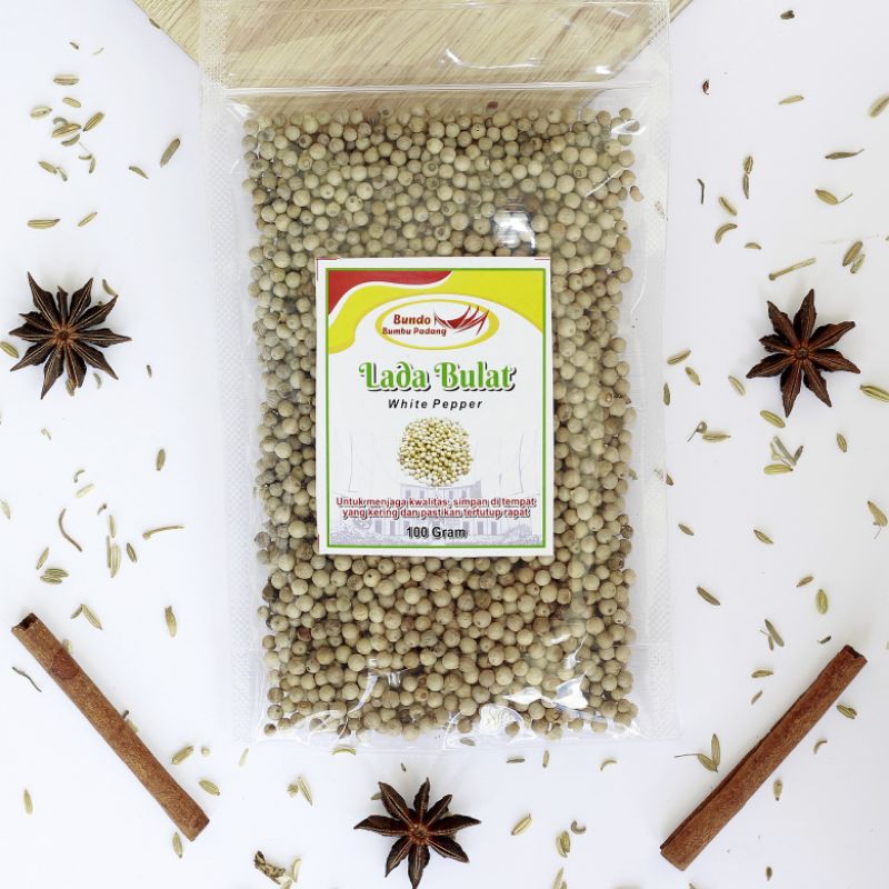 

Lada Bulat / Merica / Sahang / White Pepper / Rempah / Bumbu Dapur