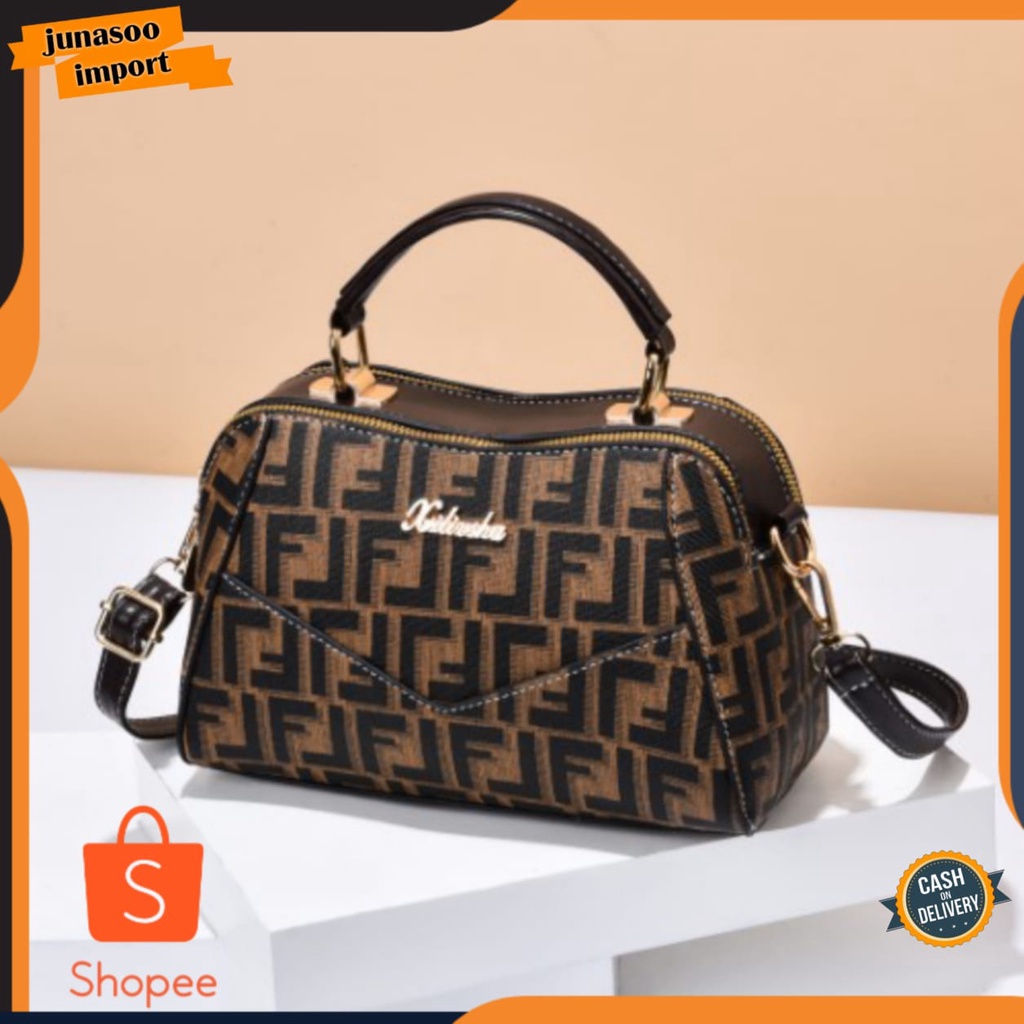 TAS CEWEK JAKARTA KEKINIAN L1475 TAS SELEMPANG WANITA IMPORT TAS WANITA MURAH TAS PREMIUM