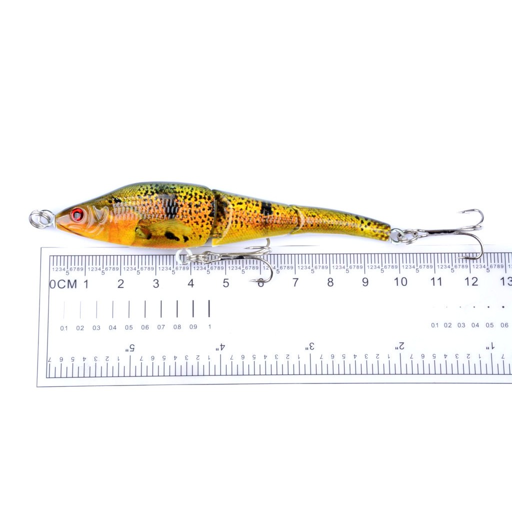 Umpan Pancing Hard Bait Bentuk Ikan Bionik Bahan Plastik Ukuran 9.5cm / 8.9g