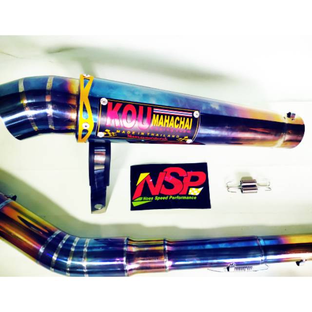 Knalpot racing kou bluemoon vixion old vixion new vixion R TERMURAH  KUALITAS TERBAIK