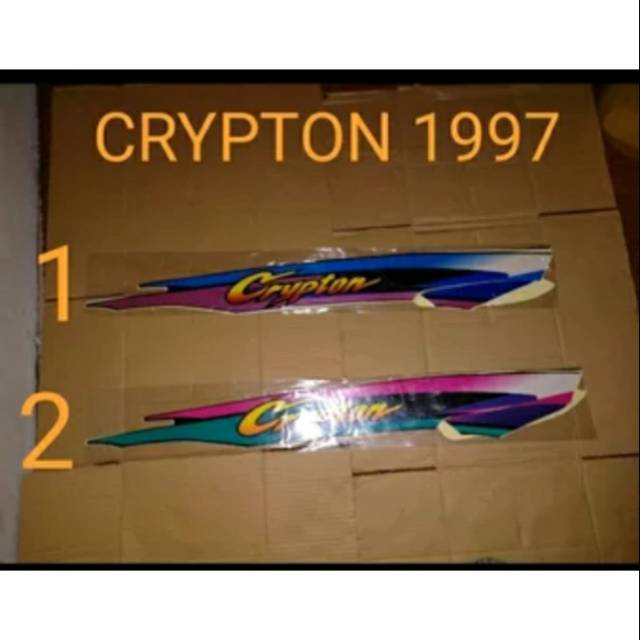 Setriping setikel polet yamaha crypton 1997