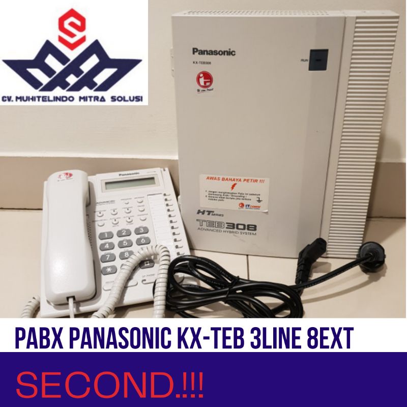 PABX PANASONIC KX-TEB308