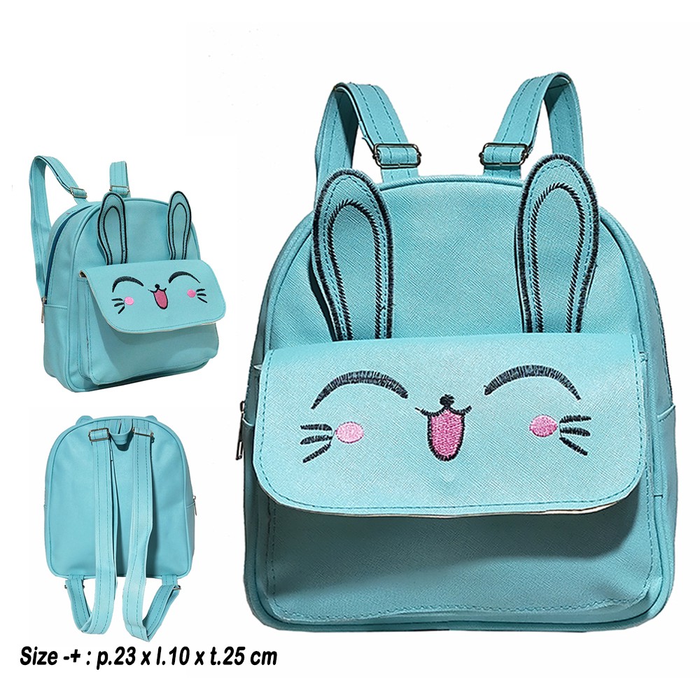 OBRAL !!! TAS RANSEL MINI DESAIN KELINCI // TAS RANSEL WANITA