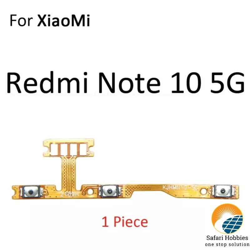 Fleksibel On Off Volume Xiaomi Redmi Note 10 (5G) / Redmi Note 10T