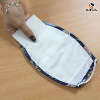 MASKER KAIN 3 lapis by BATIK KERIS Shopee  Indonesia