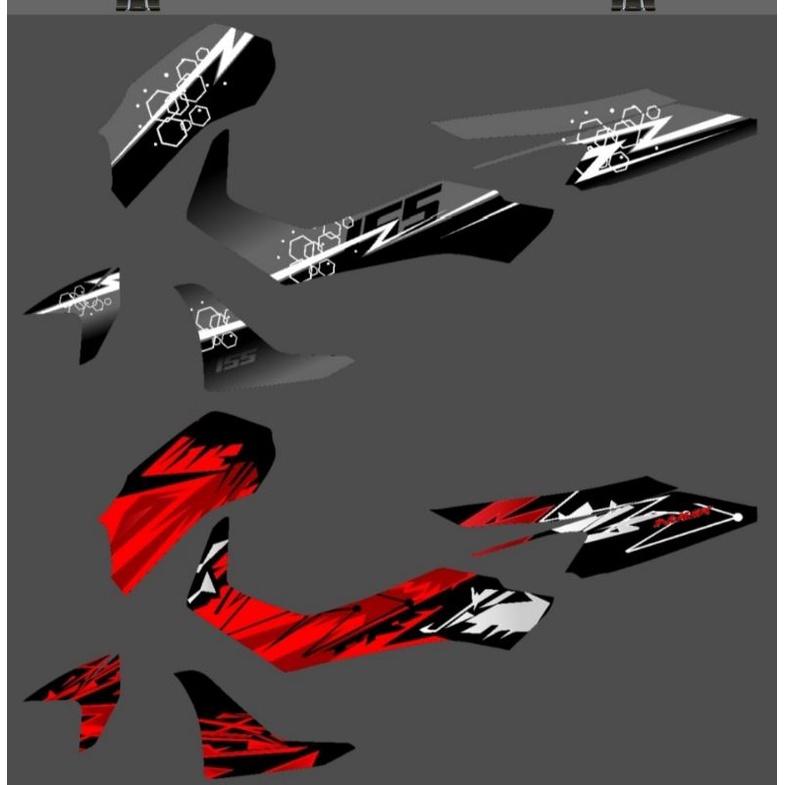 Striping Nmax / N Max New 2020 2021 Variasi Yamaha Sticker Stiker Skotlet Motor List Scotlite Lis