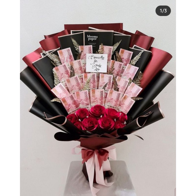 Buket bunga uang Money Bouquet 2juta