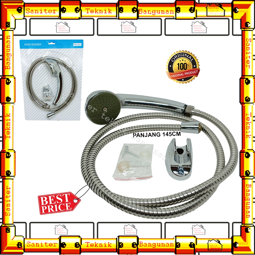 Hand Shower Kamar Mandi Chrome Nikken NK2181 Shower Toilet