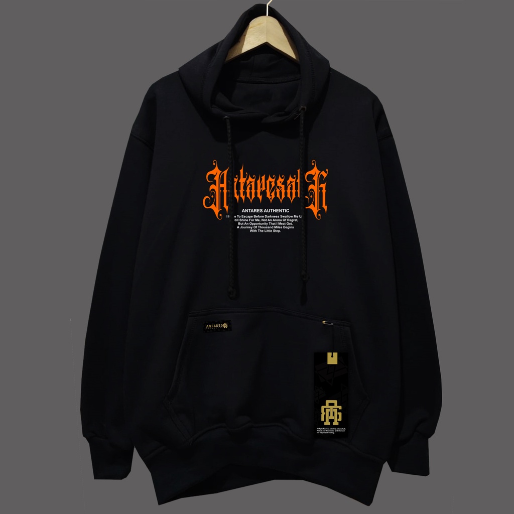 SWEATER HOODIE JUMBO XXL - XXX- BIG SIZE ANTARES ORIGINAL ESCAPE
