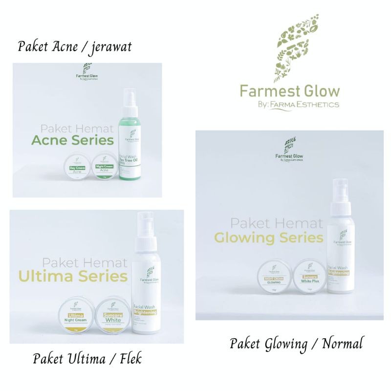 Farmest Glow Paket Hemat Acne Glowing Ultima series