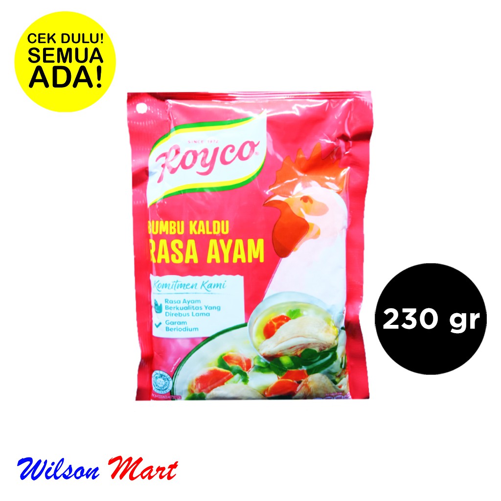 

ROYCO RASA AYAM 230 GRAM