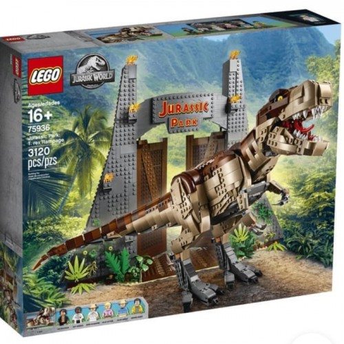 LEGO Exclusive Jurassic Park T.Rex Rampage 75936