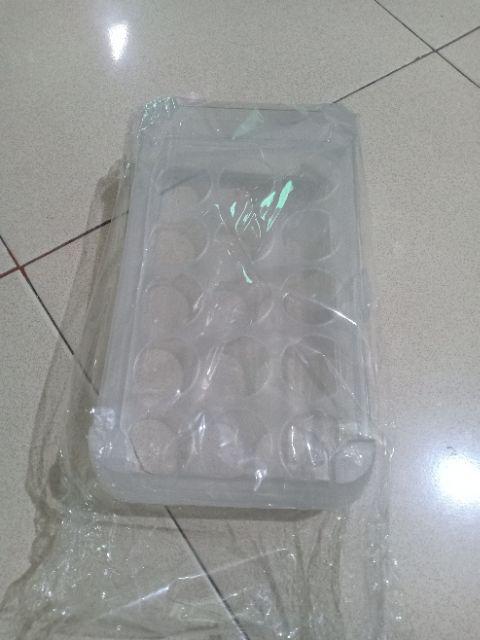Tempat Box Telur 15 Lubang Sekat (kotak Dengan Sekat Khusus Telor)
