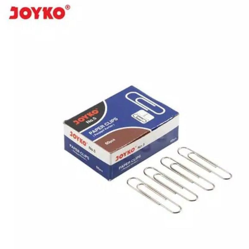 

Paper Clip/Klip Penjepit Kertas No 5 Joyko
