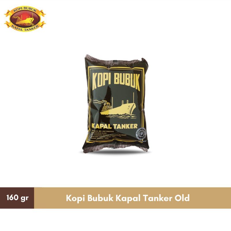 

Kopi Hitam Bubuk Kapal Tenker Bungkusan 60g 160g Asli Termurah Kopi Bubuk