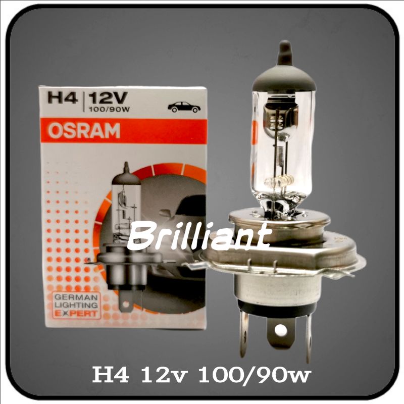 Bohlam Lampu Halogen - OSRAM Original - H4 / H7 / H11 / H16 / HB3 9005 / HB4 9006 / HIR2 9012 - Harga Satuan