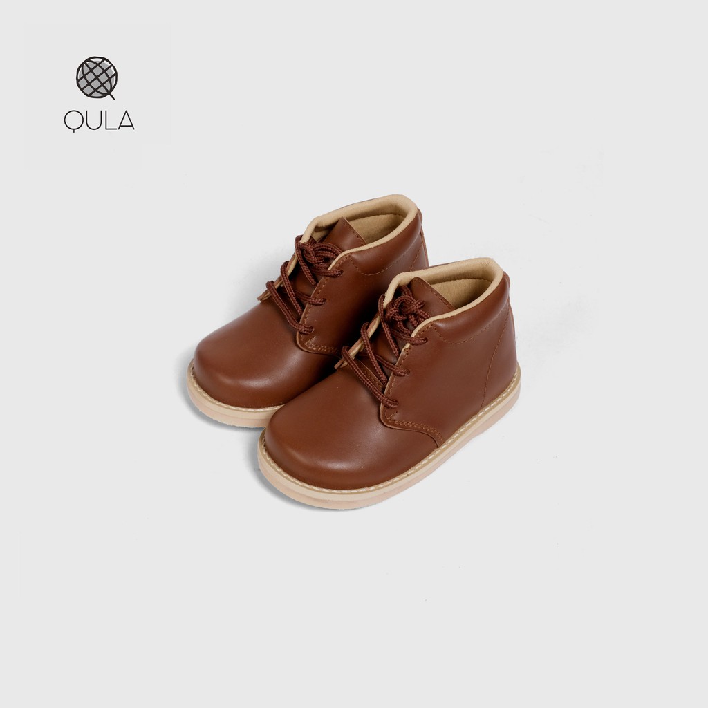 Ready Stock - Cana &amp; Kuka Tan Old Series Sepatu Anak Toddler Vintage Usia 1,2,3,4,5 Tahu min