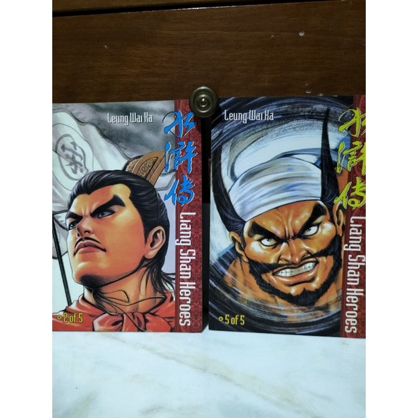 Komik Liang Shan Heroes Vol 2 dan 5