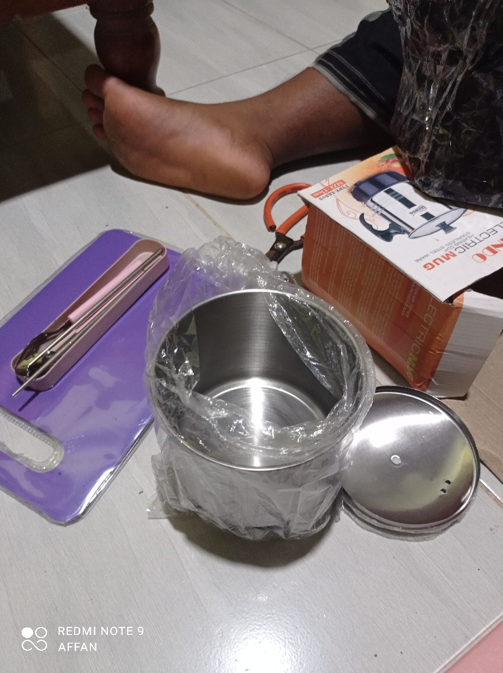 Pisau Set Talenan 5in1/pisau Dapur Anti Karat Pisau Daging Buah Sayur