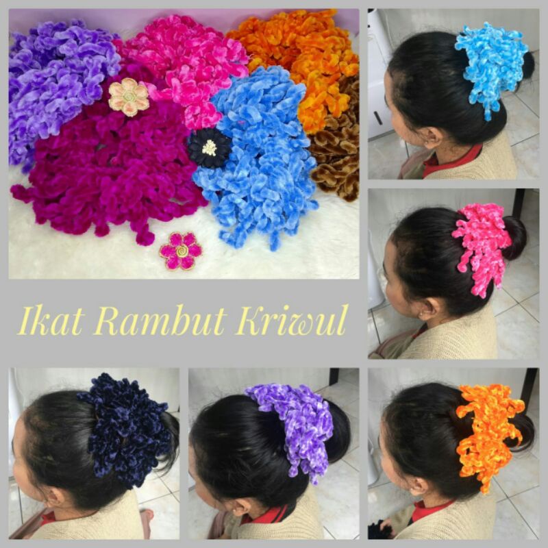 Ikat Rambut/Ikat Rambut/Cepol Hijab Murah Aneka Warna