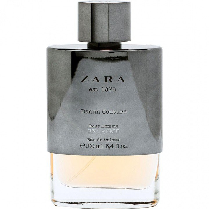 Zara EST 1975 Denim Couture Extreme for men EDT 100ml Nonbox