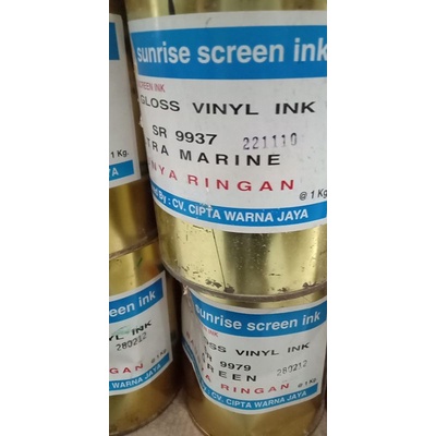 

Tinta sablon kertas Sunrise1 kg/tinta mataram