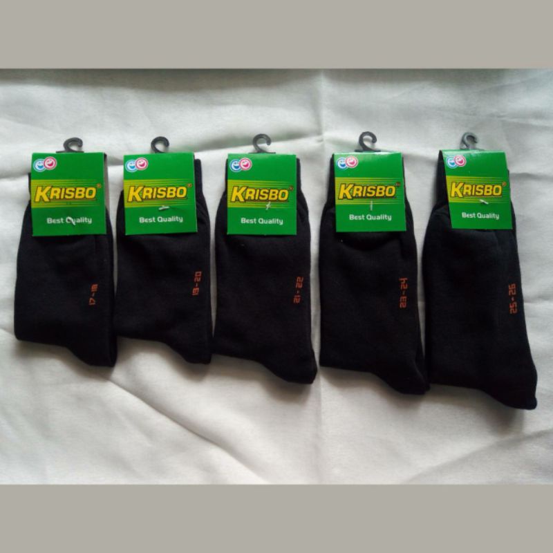 (min 6 pcs @7000) Kaos kaki pramuka merk krisbo sebetis