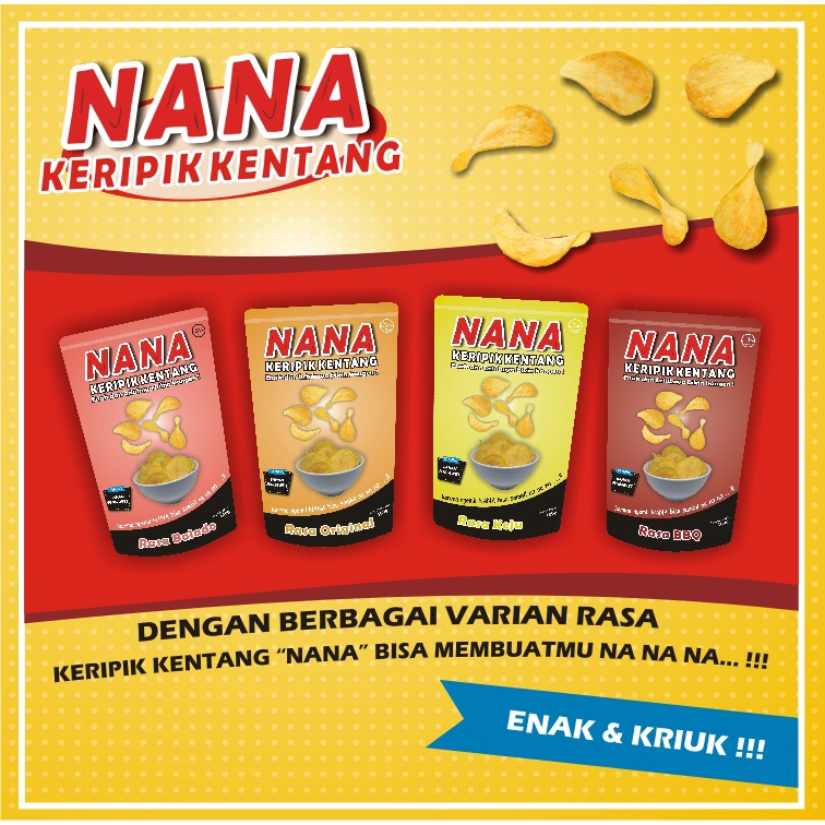 

Keripik Kentang NANA 100 gram