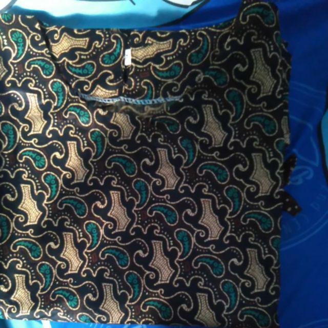 Atasan Batik Dolby Dolbi Dobby Doby Tenun Sutra Tulis Halus Katun Atbm Baron ,sarombit Atasan