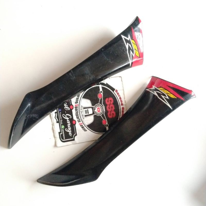 COVER SAMBUNGAN SAYAP BAWAH SUPRA X125 LAMA SEKEN ASLI ORIGINAL