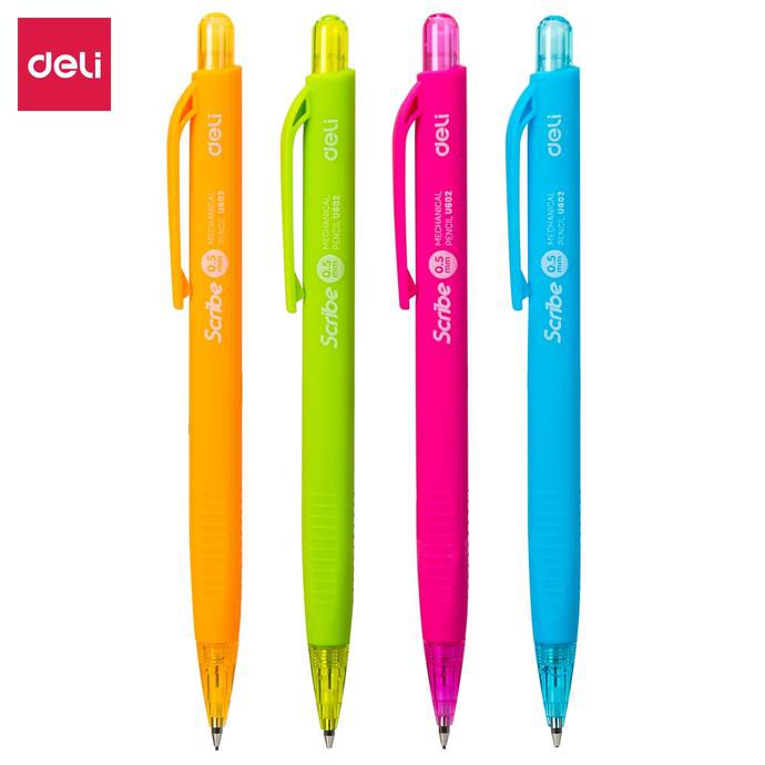 

DELI Scribe Mechanical Pencil EU60200 - Pensil mekanik anak-an BERKUALITAS