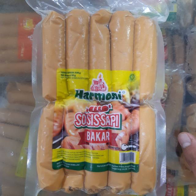 

Harmoni sosis bakar mini original isi10pcs 500gr