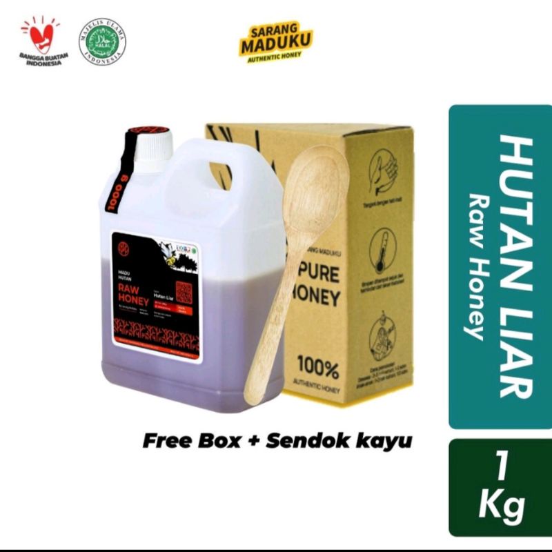 

Madu Asli Madu Hutan Liar 100% Raw Honey 1Kg