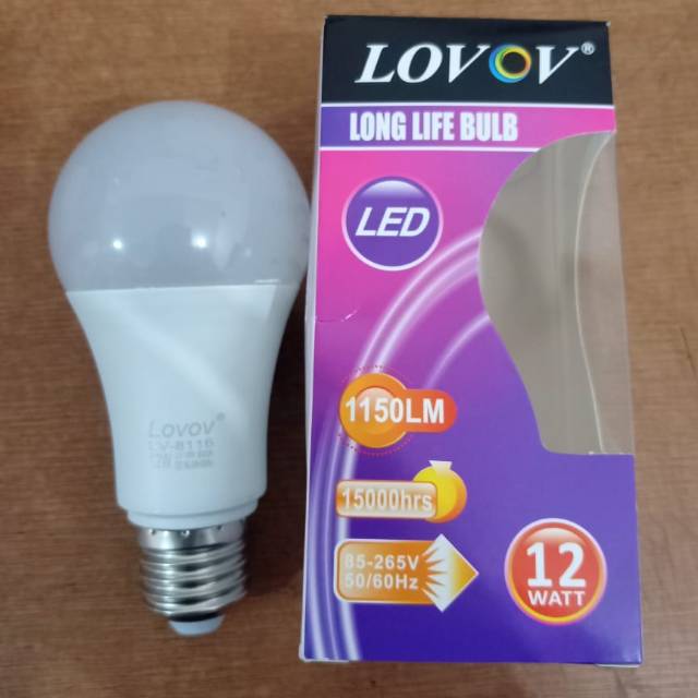 Lampu Led Bulb 12 Watt Lovov