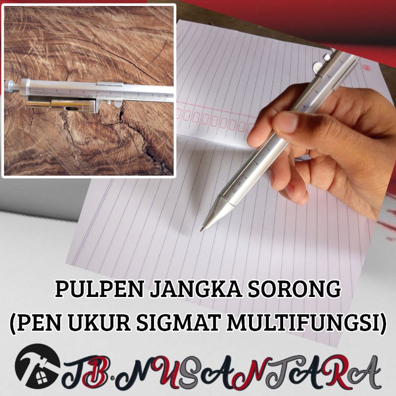 

pen ukur sigmat ballpoin multifungsi measuring tool scale ruler