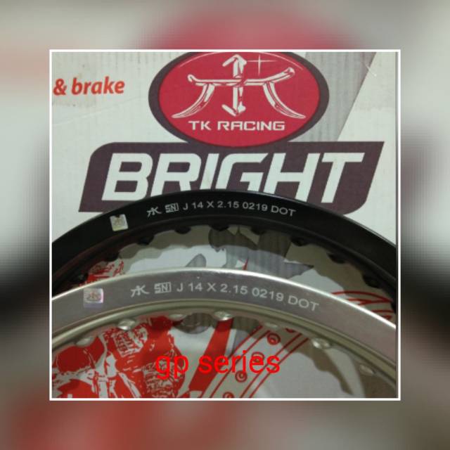 Velg TK japan asli ukuran 215 ring 14 asli original