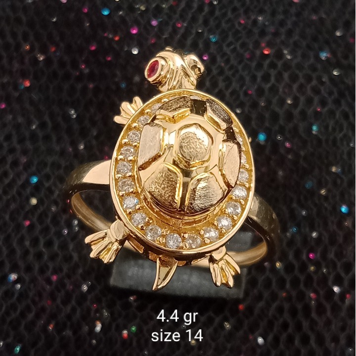 Cincin Emas 17K - 4.4 gr Kadar 750 - 901