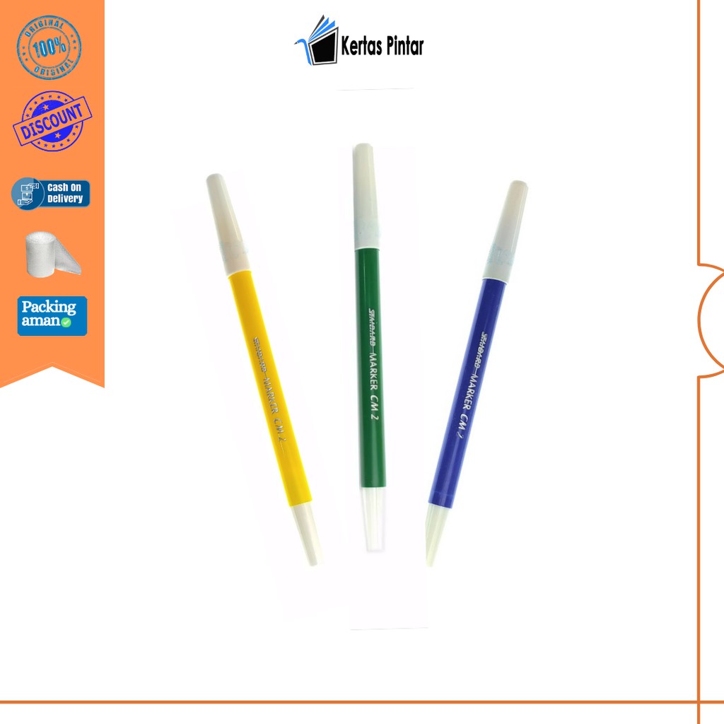 

SPIDOL KECIL STANDARD MARKER CM 2 WARNA