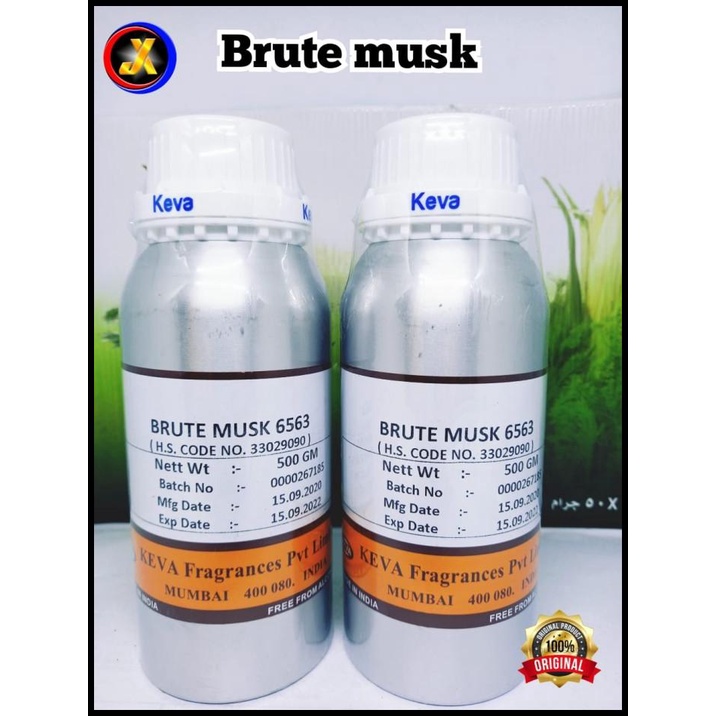 

Brut Musk By Keva Ibspired Kasturi Kijang Kemasan Segel 500 Gram
