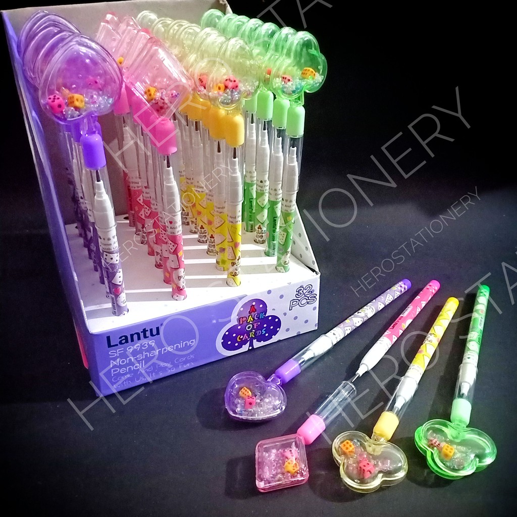 

Pensil bensia tutup isi manik . 32 unit