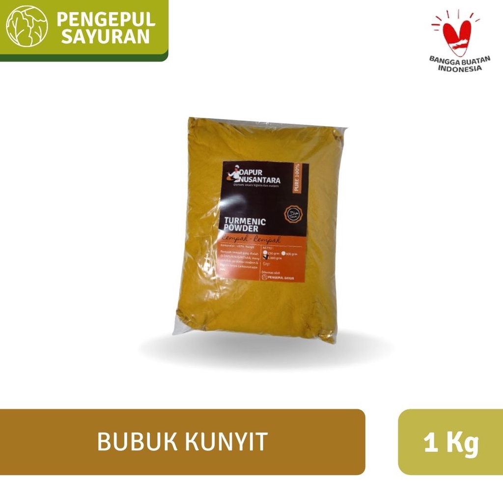 

Bubuk Kunyit Kemasan 1kg