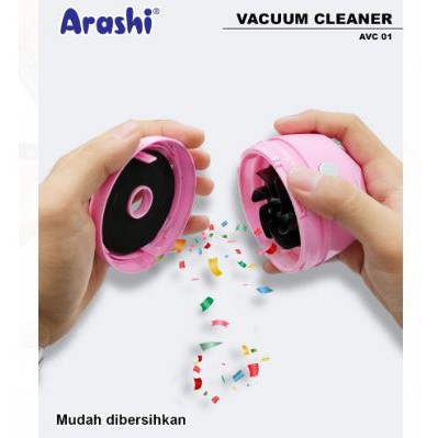 Vacuum portable mini wireless usb charging Arashi AVC01