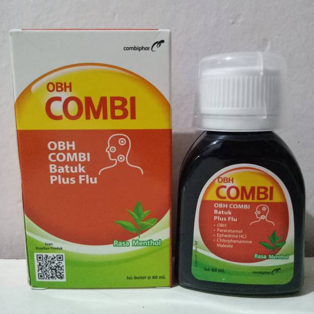 Obh Combi flu batuk 60 ml menthol