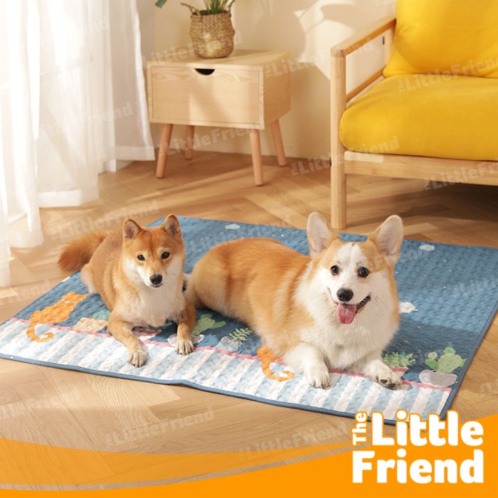 Playmat Matras Cotton Pad Alas Kandang Tidur dan Bermain Hewan Anjing Kucing