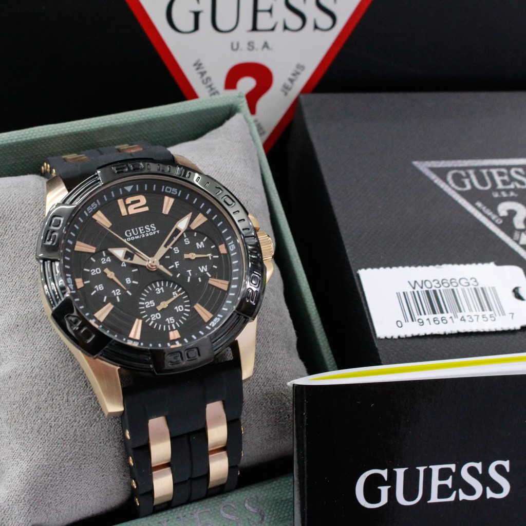 JAM TANGAN PRIA GUESS OASIS W0366G4 W0366G3 W0366G1